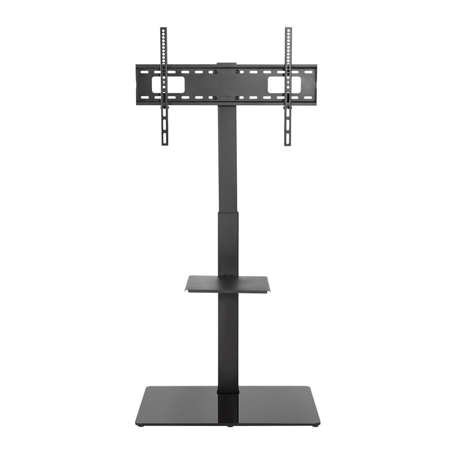 Wandhalterungen, AV-Halterungen & AV-Möbel - Alterzone Slim 7g TV stand with glass base for 37"-70" TVs Black - Max 40 kg - recommended for - ALZTVSLIMGL37-70-T