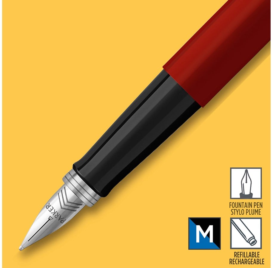 Parker Jotter Originals Füller | Klassisches Rot | Füllfederhalter mit ...