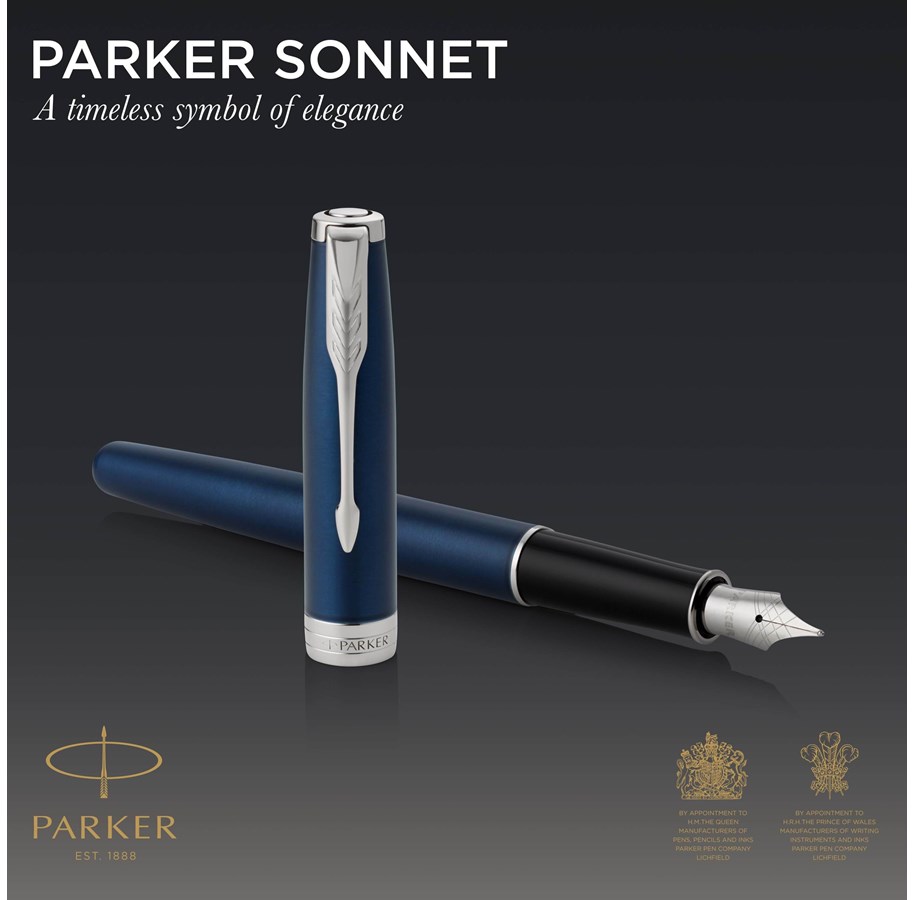 PARKER Füllfederhalter SONNET Core Line Feder: Fein Matt Schwarz Gt