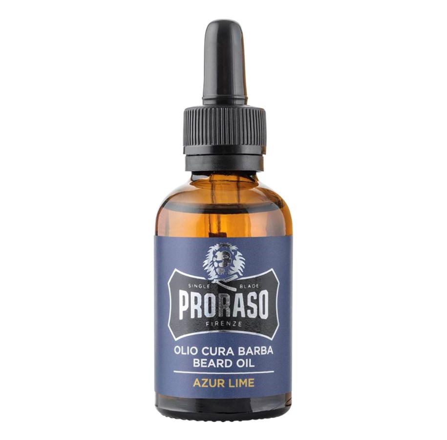 Gesichtspflege - PRORASO Beard Oil Azur Lime - 30 ml. - 400741
