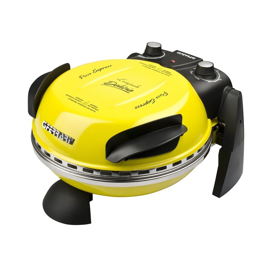 Andere Küchengeräte - G3 Ferrari Pizza Express Delizia - pizza oven - yellow - G10006 05