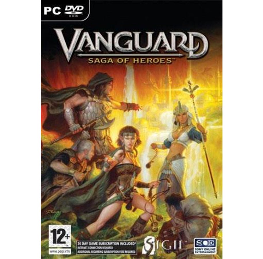 Spiele - Vanguard Saga of Heroes - Windows - MMORPG - PEGI 12 - 4020628500993