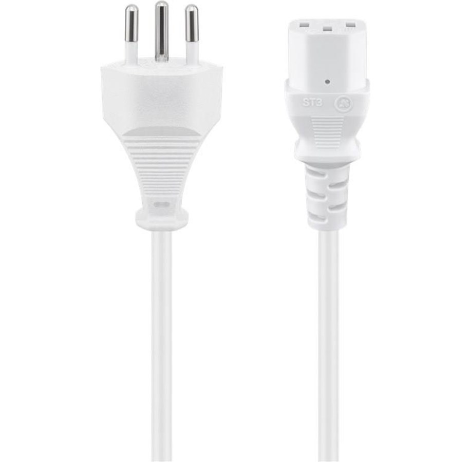 Stromkabel (Extern) - Pro Power supply cord Switzerland 2 m white - 4040849940156