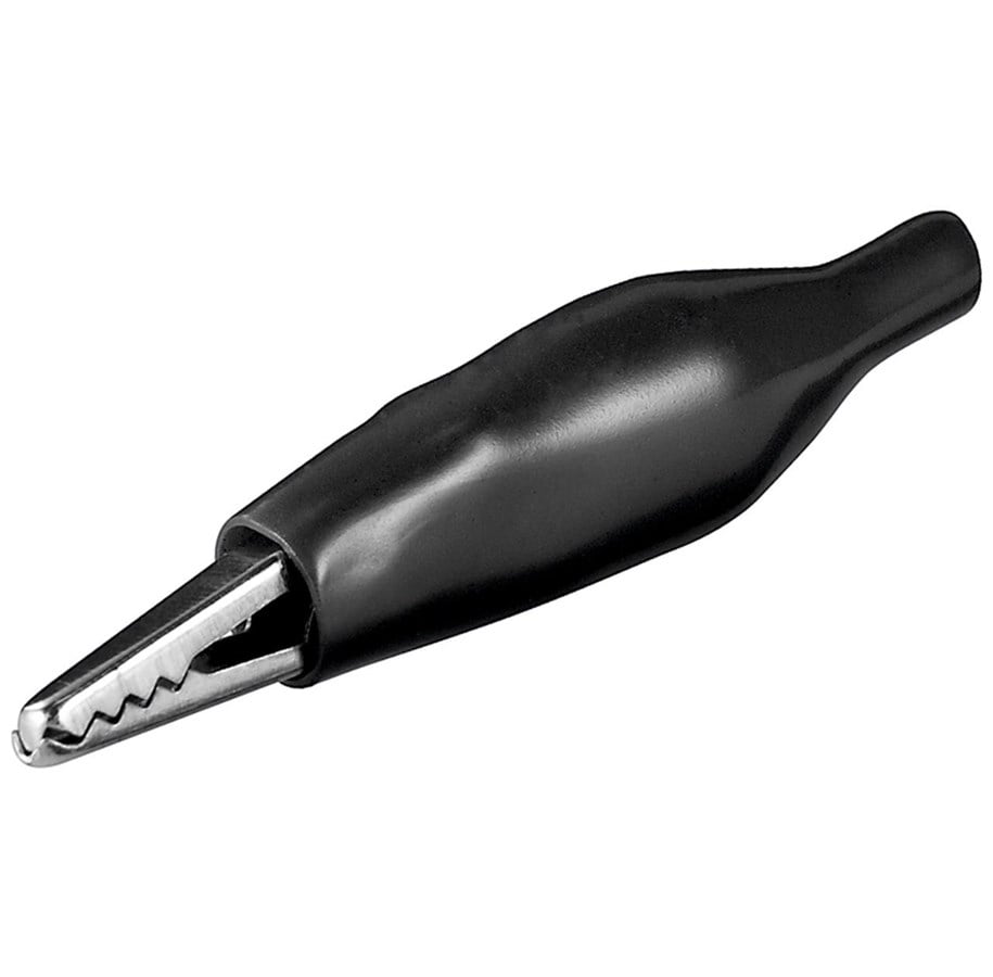 Kabel und Drähte - Pro Alligator clip black - 4040849114182