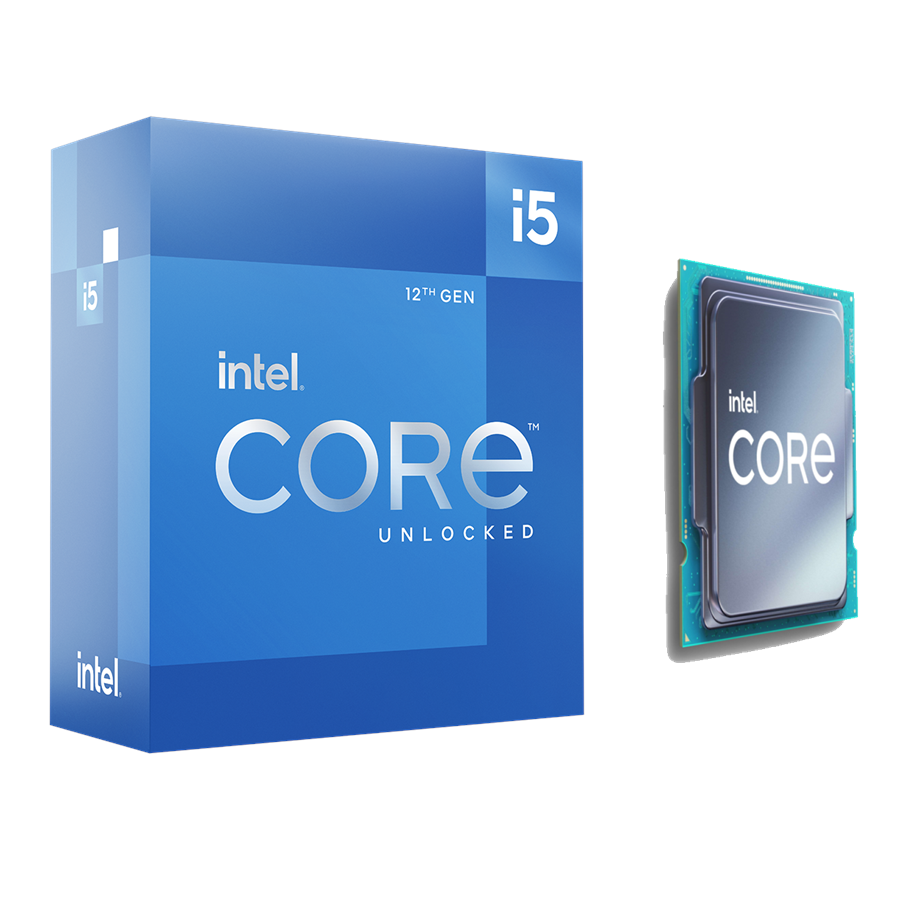 CPU - Intel Core i5-12600K Alder Lake CPU - 10 Kerne - 3.7 GHz - Intel LGA1700 - Intel Boxed (ohne Kühler) - BX8071512600K