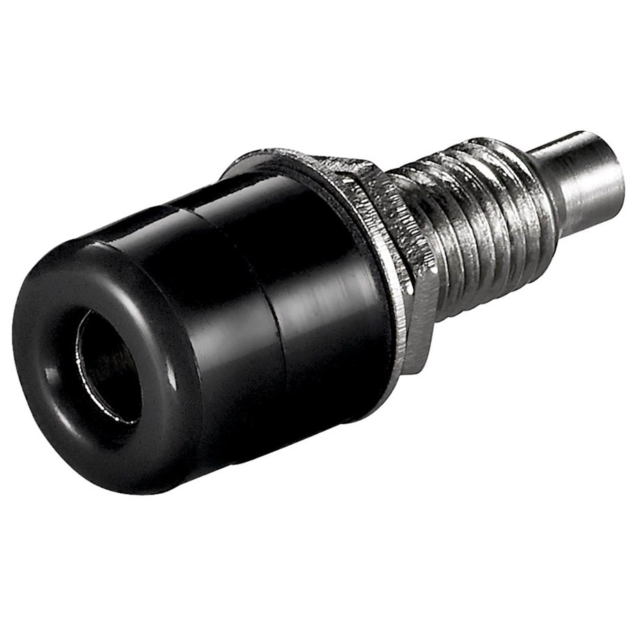 Zubehör (Halterungen, Steckdosen etc.) - Pro Banana chassis socket with screw - 4040849117312