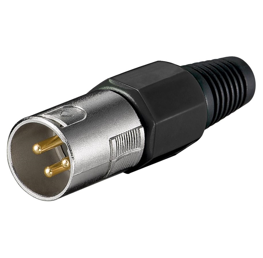 Audio Kabel - Pro Microphone plug 3 Pin - 4040849117497