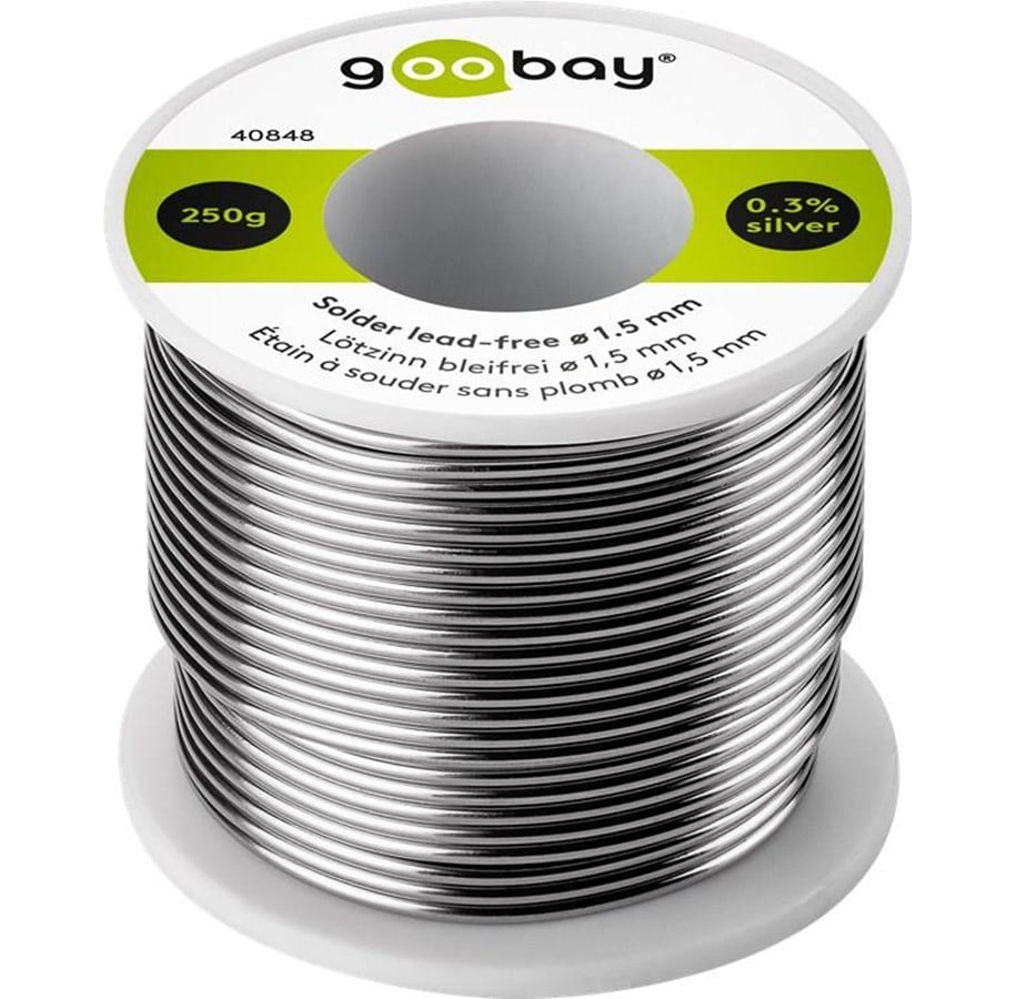 Strom- und Gaslöten - Pro Solder lead-free ø 1.5 mm 250 g - 4040849408489