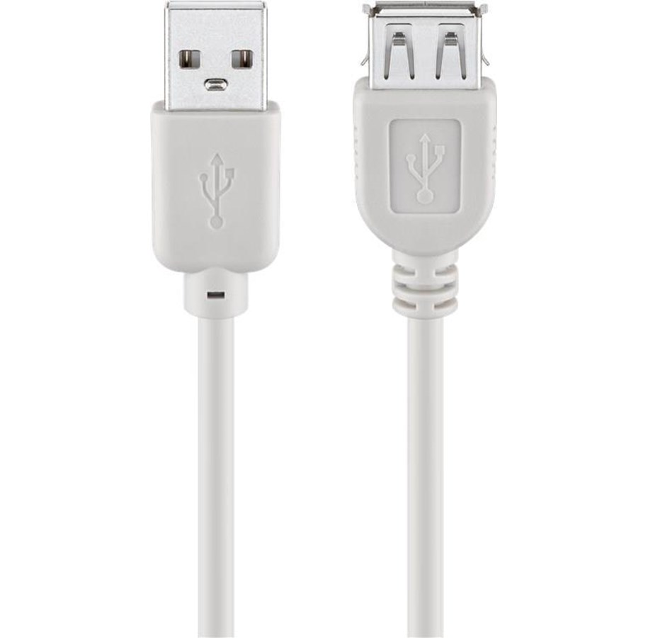 USB Kabel - Pro USB-A <-> USB-A - 1.8m - Grau - 4040849687150