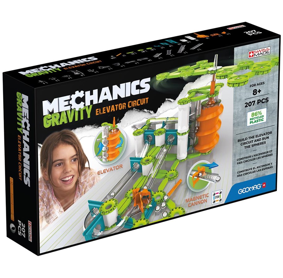 Bausets - Geomag Mechanics Gravitiy RE Elev Circuit 207dlg. - GXP-790461