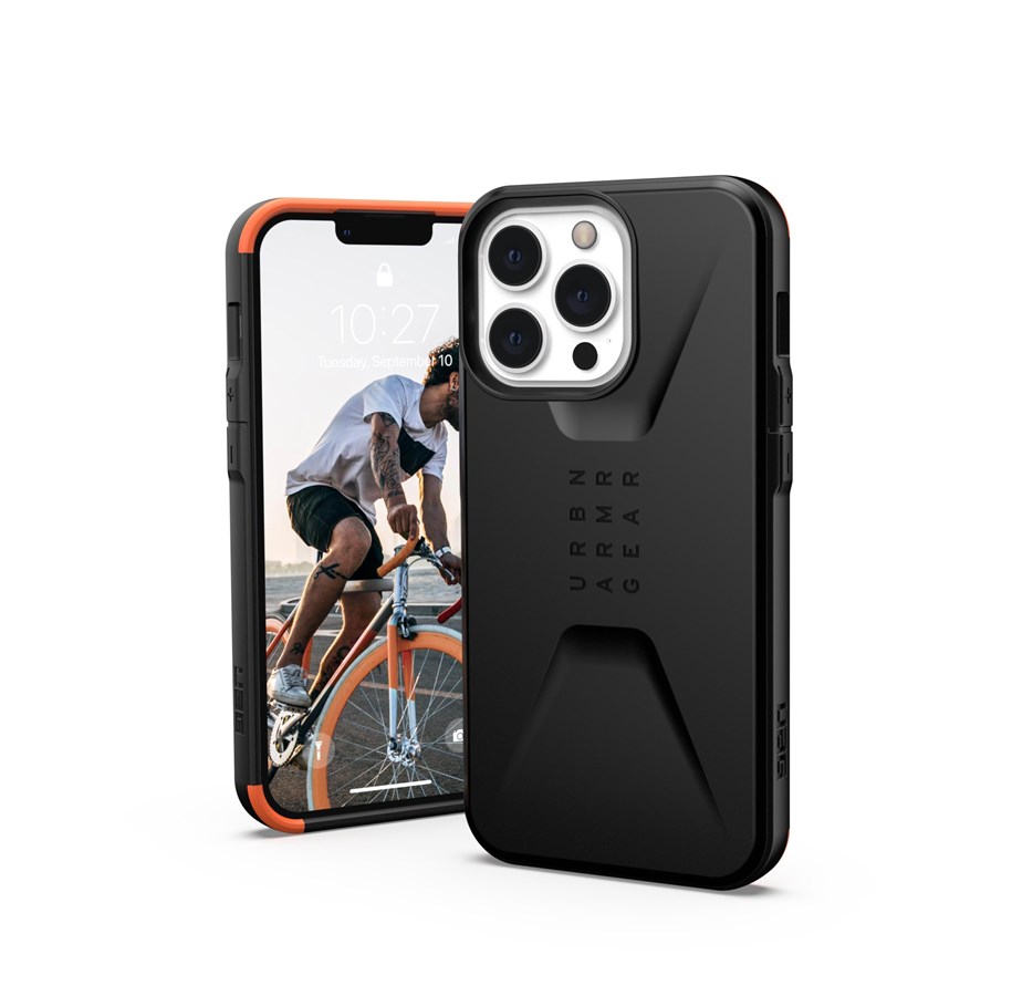 Handys - Cover & Cases - UAG Civilian black - iPhone 13 Pro Max - 11316D114040
