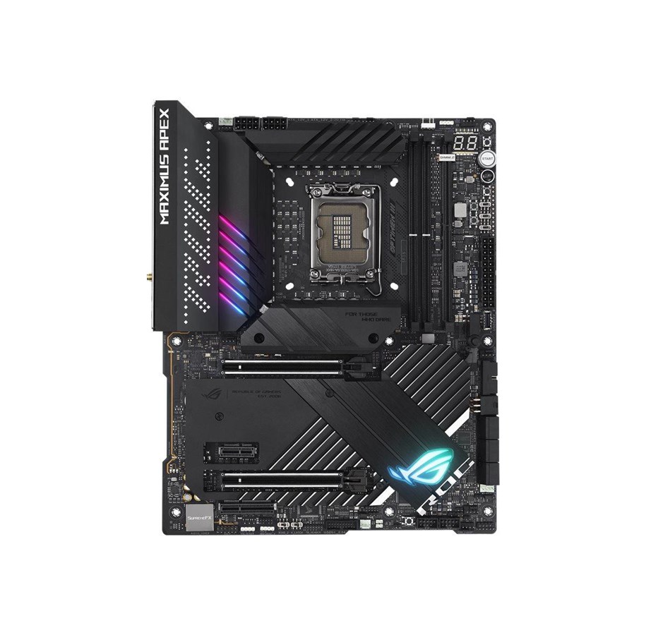 Mainboard - ASUS ROG MAXIMUS Z690 APEX Mainboard - Intel Z690 - Intel LGA1700 socket - DDR5 RAM - ATX - 90MB18I0-M0EAY0