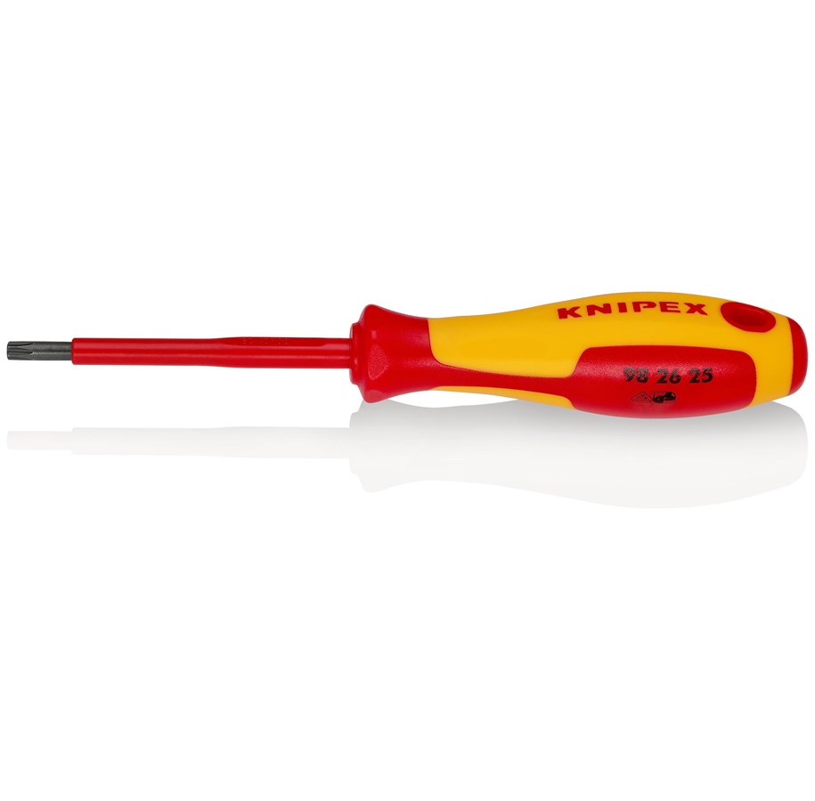 Werkzeuge für elektrische Arbeiten - KNIPEX Schraubendreher für Torx®-Schrauben - 98 26 25