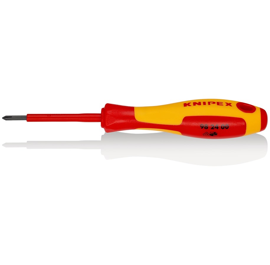 Werkzeuge für elektrische Arbeiten - KNIPEX Schraubendreher für Kreuzschlitzschrauben, Phillips® - 98 24 00