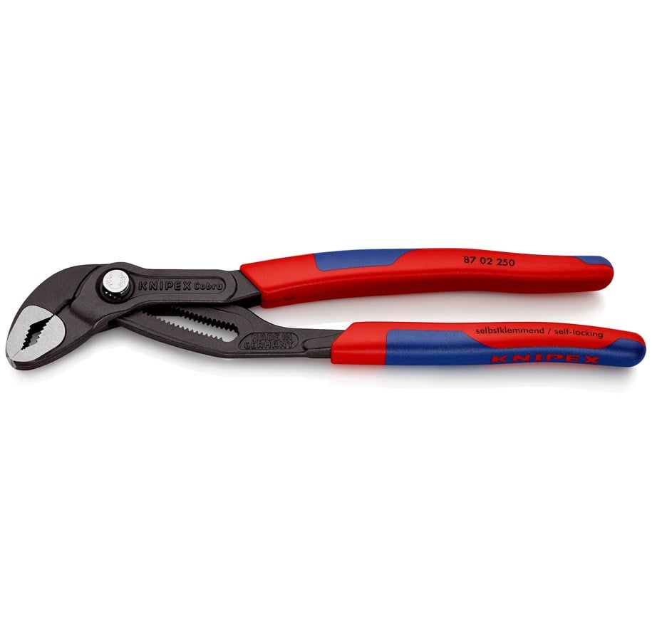 Werkzeuge für Sanitärarbeiten - KNIPEX Cobra®, Hightech-Wasserpumpenzangen - 87 02 250 SB