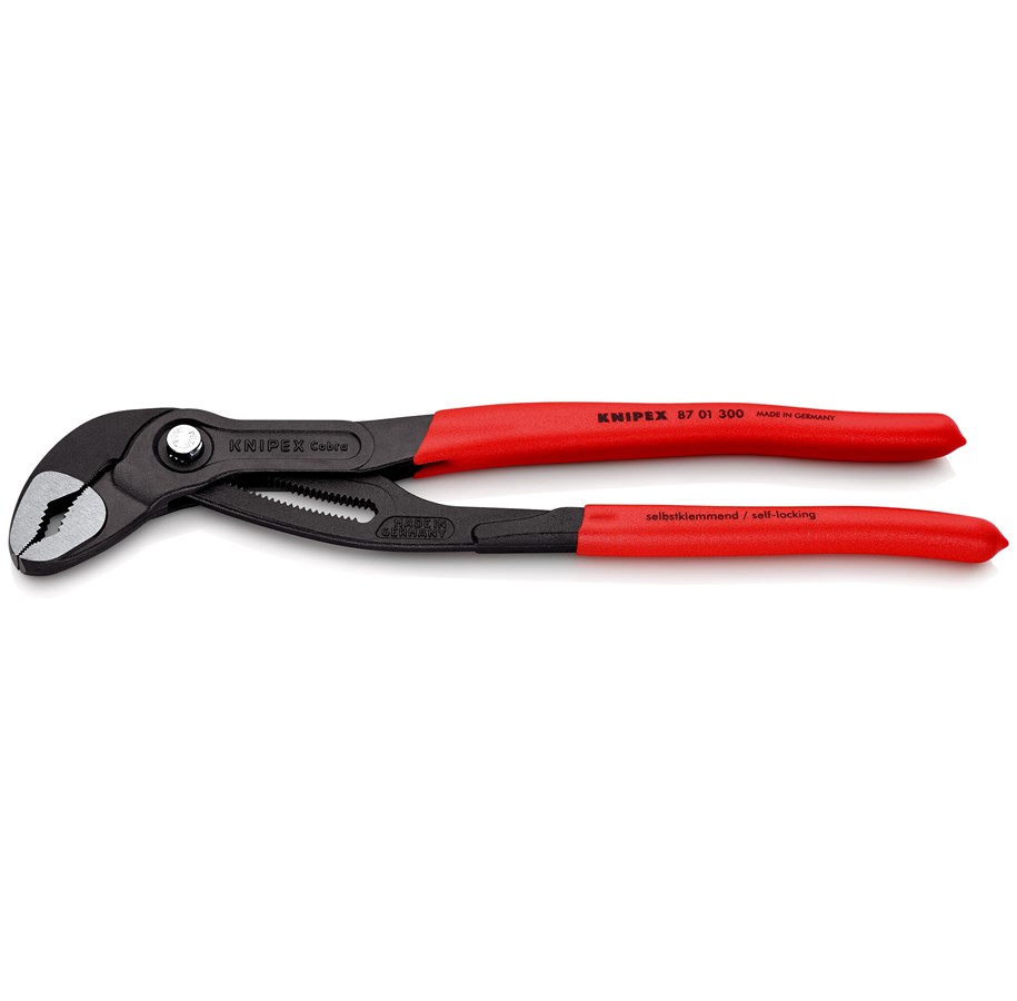 Werkzeuge für Sanitärarbeiten - KNIPEX Cobra®, Hightech-Wasserpumpenzangen - 87 01 300 SB