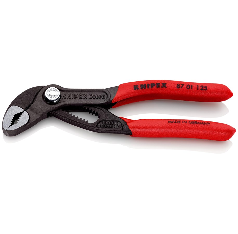 Werkzeuge für Sanitärarbeiten - KNIPEX Cobra®, Hightech-Wasserpumpenzangen - 87 01 125 SB
