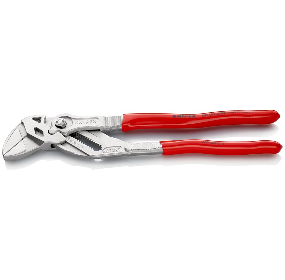 Werkzeuge für Sanitärarbeiten - KNIPEX Zangenschlüssel, Zange und Schraubenschlüssel in einem Werkzeug - 86 03 250 SB