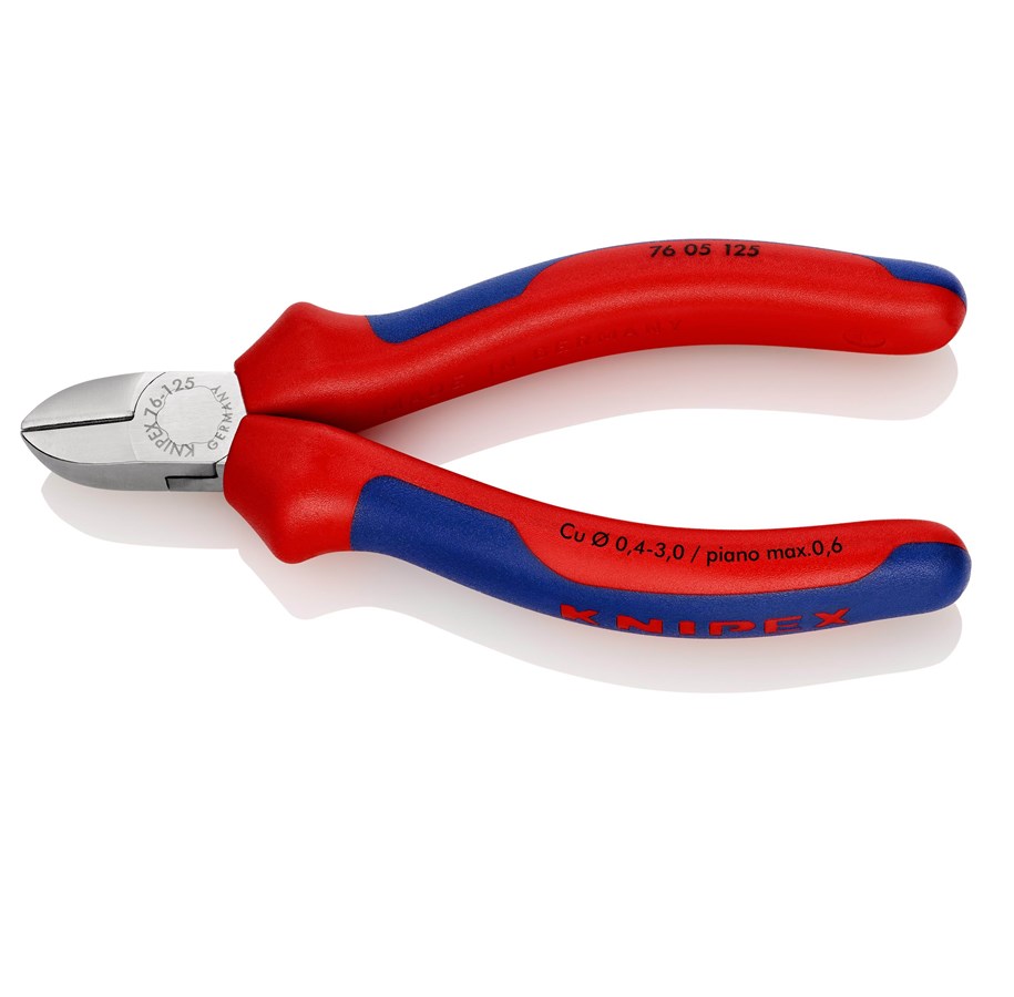 Netzwerkzubehör - KNIPEX Seitenschneider, für Elektromechaniker - 7605125
