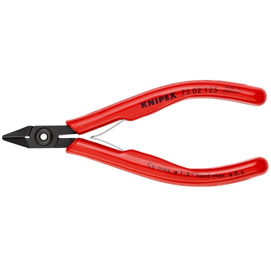 Handwerkzeuge  - KNIPEX Elektronik-Seitenschneider - 75 02 125 SB