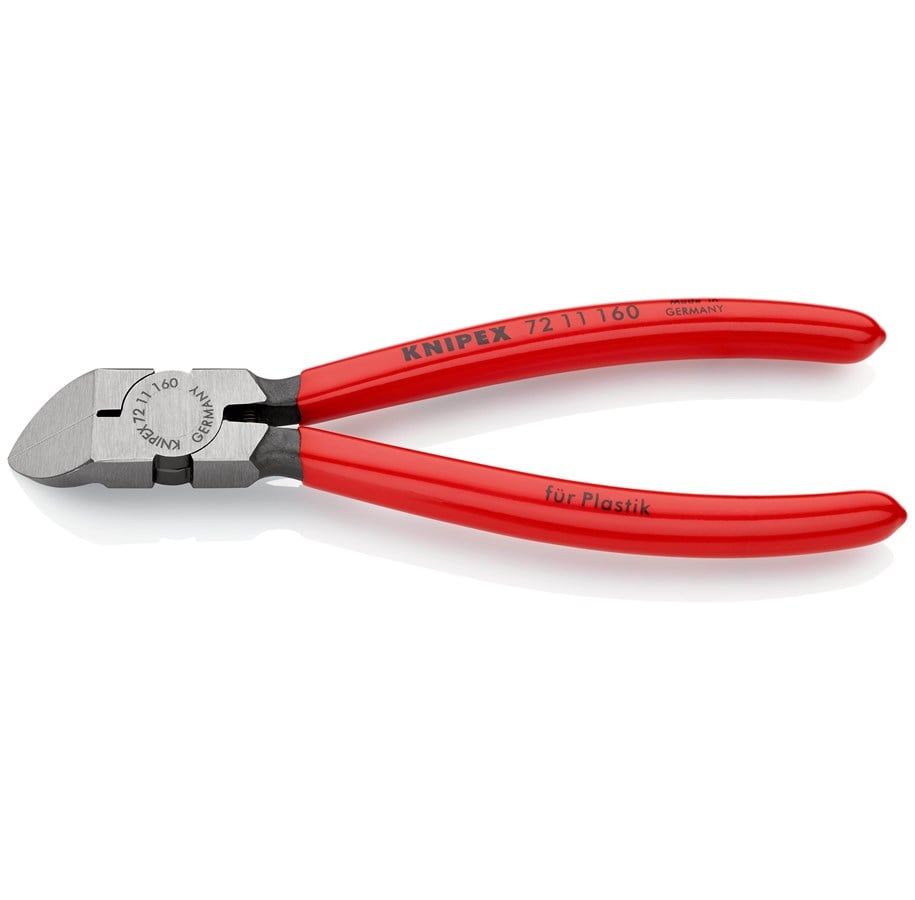 Handwerkzeuge  - KNIPEX Seitenschneider für Kunststoff - 72 11 160 SB