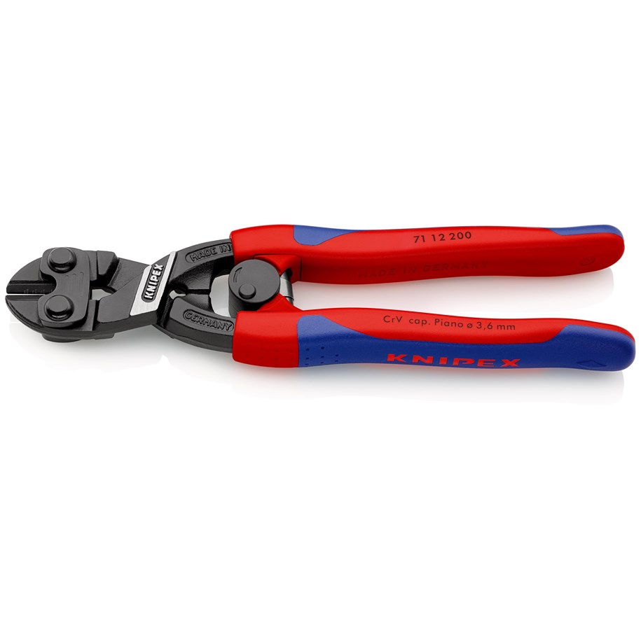 Handwerkzeuge  - KNIPEX CoBolt®, Kompakt-Bolzenschneider - 71 12 200 SB