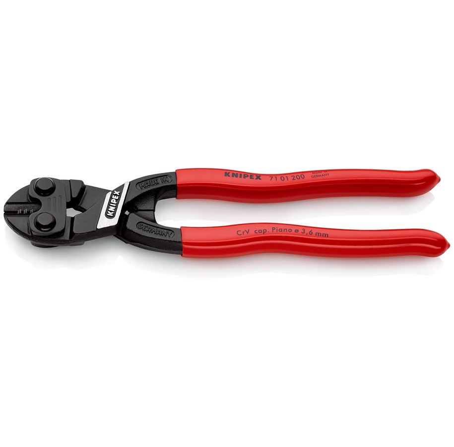 Handwerkzeuge  - KNIPEX CoBolt®, Kompakt-Bolzenschneider - 71 01 200 SB