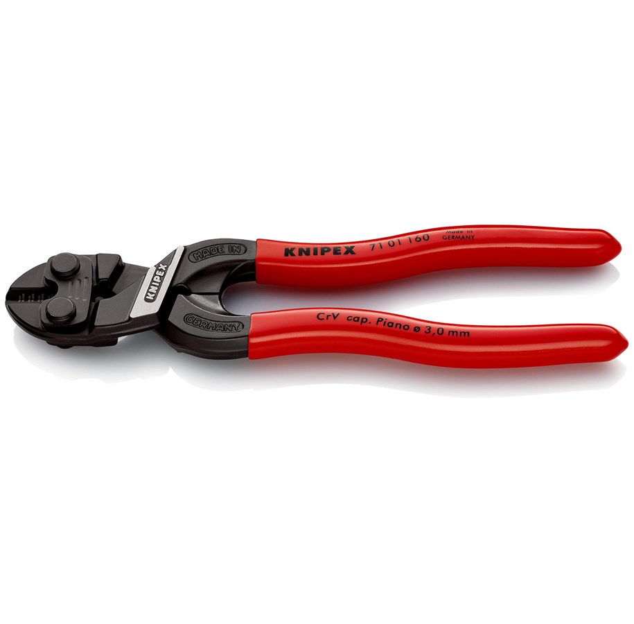 Handwerkzeuge  - KNIPEX Seitenschneider, Kompakt-Bolzenschneider - 71 01 160 SB