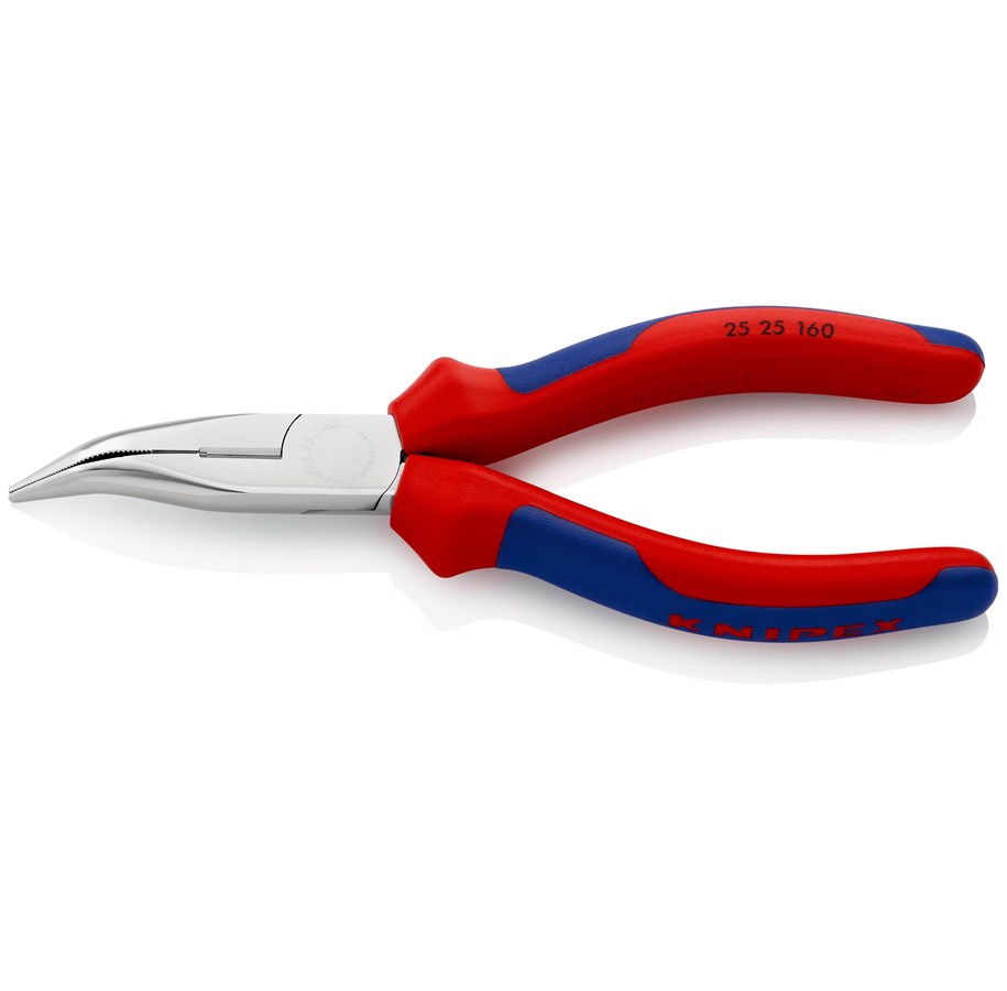 Handwerkzeuge  - KNIPEX Flachrundzangen mit Schneide, (Radiozangen) - 25 25 160