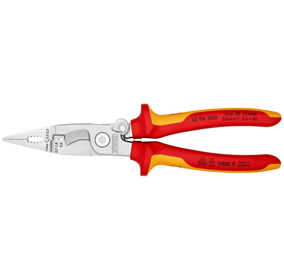 Haus & Garten - KNIPEX Elektro-Installationszangen - 13 96 200 SB