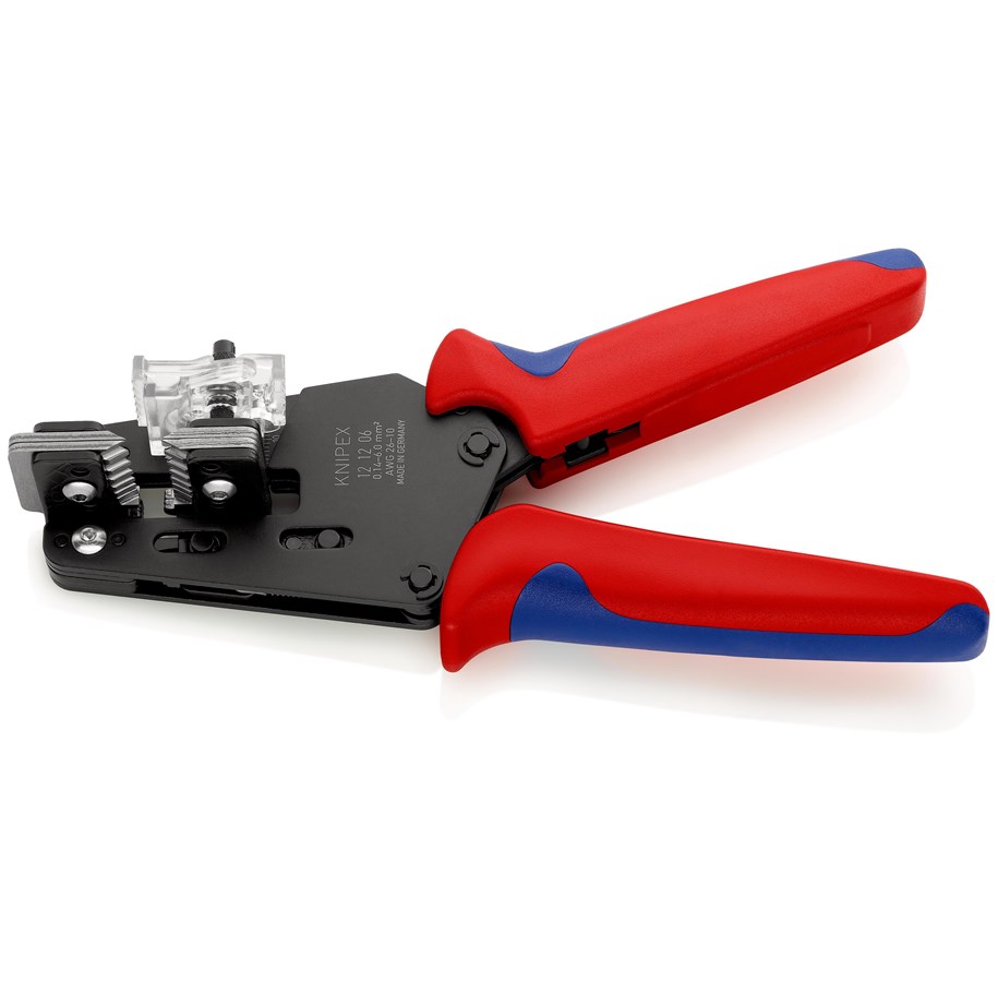 Netzwerkzubehör - KNIPEX Präzisions-Abisolierzangen, mit Formmessern - 12 12 06