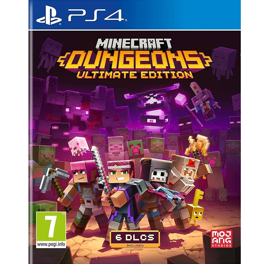 Spiele - Minecraft Dungeons: Ultimate Edition - Sony PlayStation 4 - RPG - PEGI 7 - 5060760884796