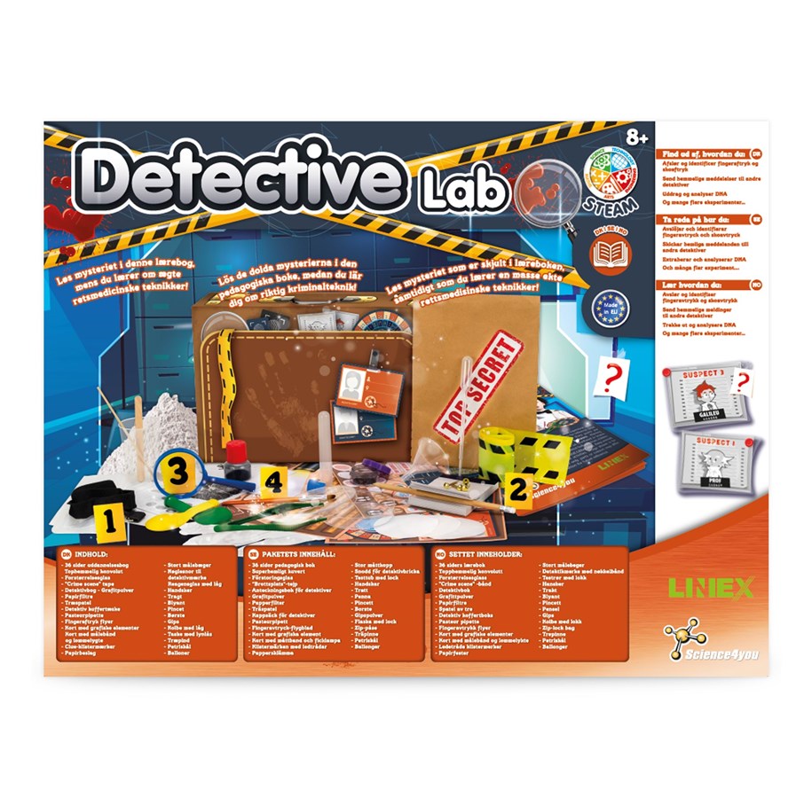 Interaktives Spielzeug (Ardunio und ähnliche) - Science4you Detective Lab - 40239