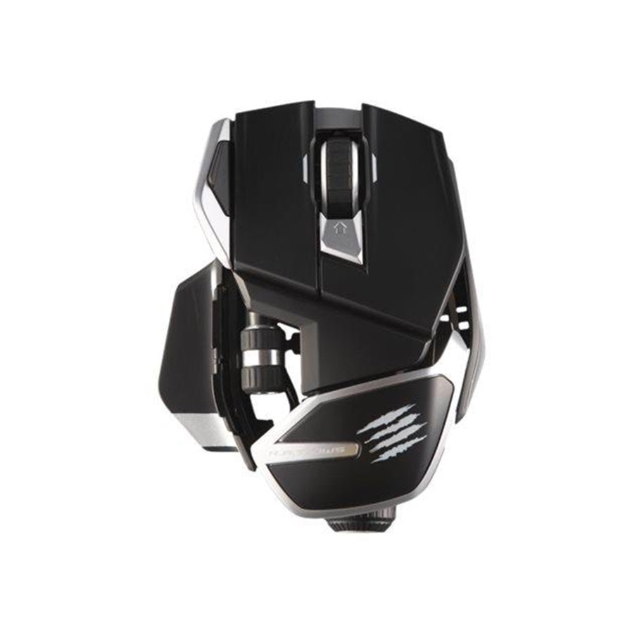 Maus - Mad Catz R.A.T. DWS - mouse - 2.4 GHz Bluetooth 5.0 - Maus (Schwarz) - MR07DHINBL000-0