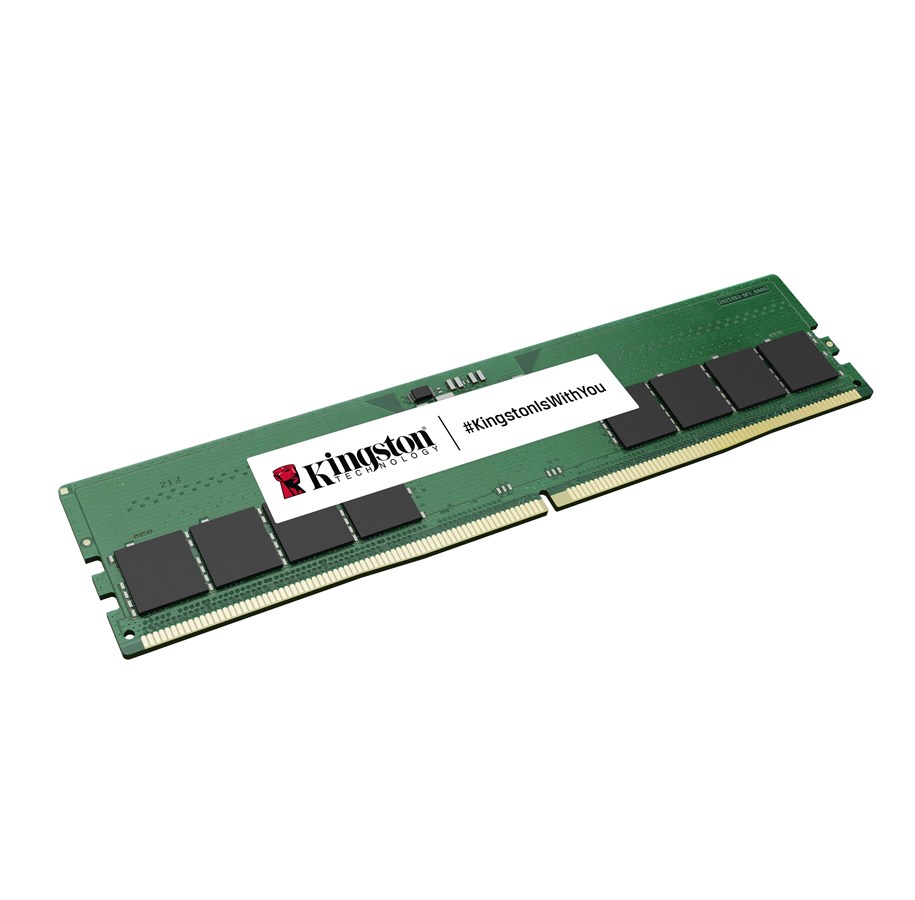 RAM - Kingston ValueRAM DDR5-4800 - 32GB - CL40 - Dual Channel (2 pcs) - Grün - KVR48U40BS8K2-32