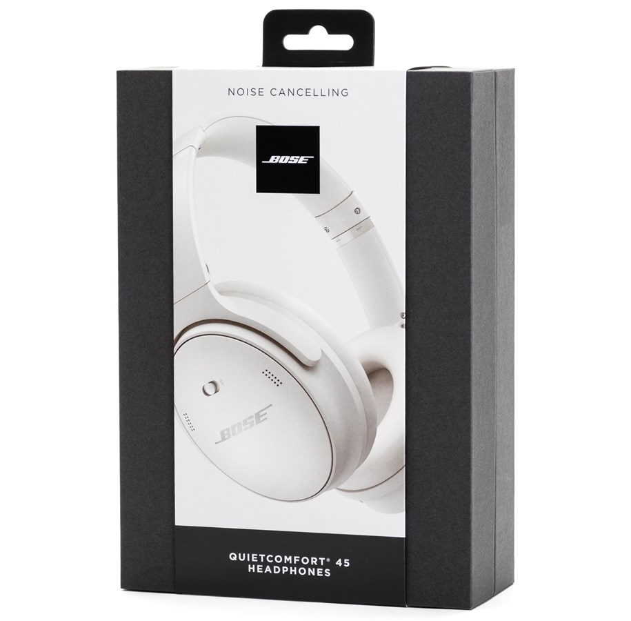 Kopfhörer/Headsets - Bose QuietComfort 45 - White Smoke - 866724-0200