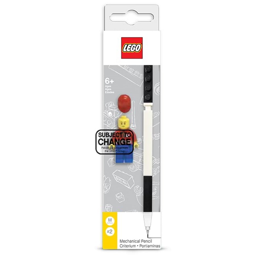 Schul-Zubehör - LEGO Mechanical pencil with mini figurine packed in colour box - 4003070-52603