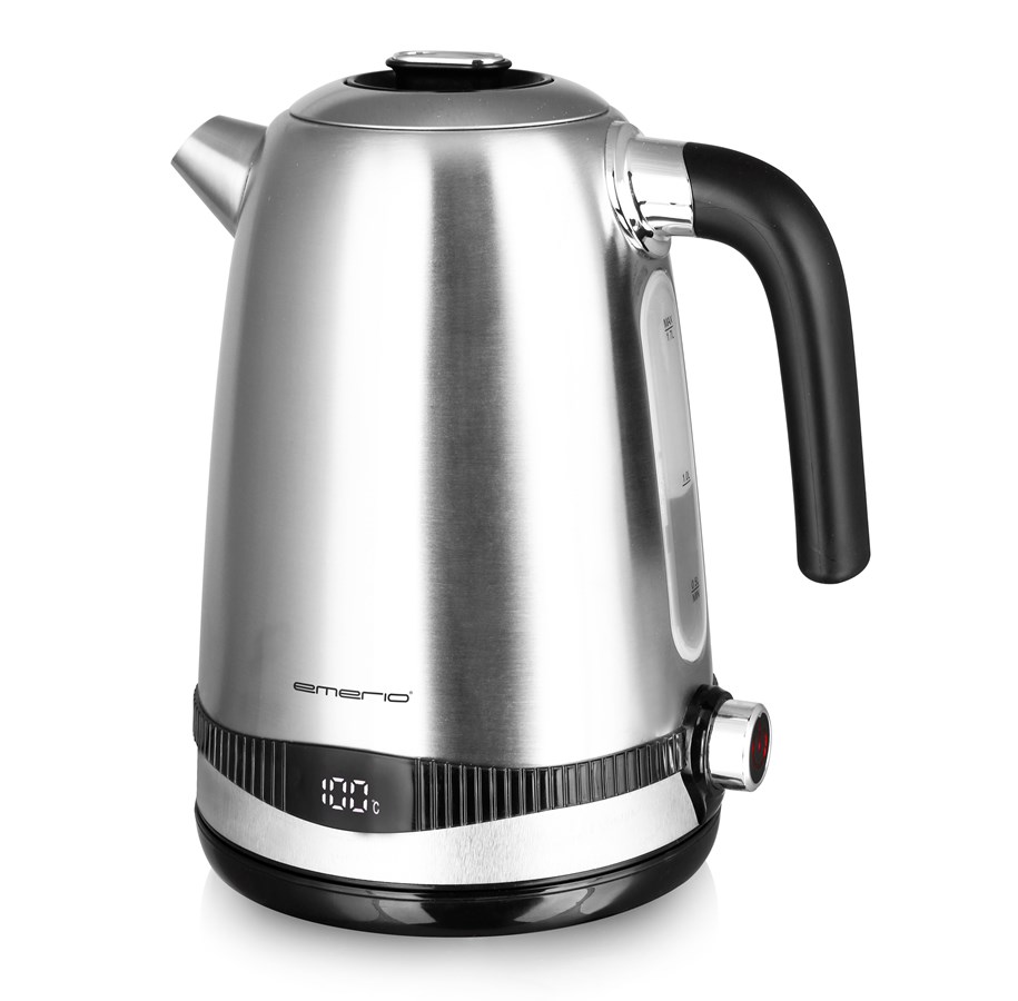 Wasserkocher - Emerio Wasserkocher WK-124658.1 - Silber - 2200 W - WK-124658.1