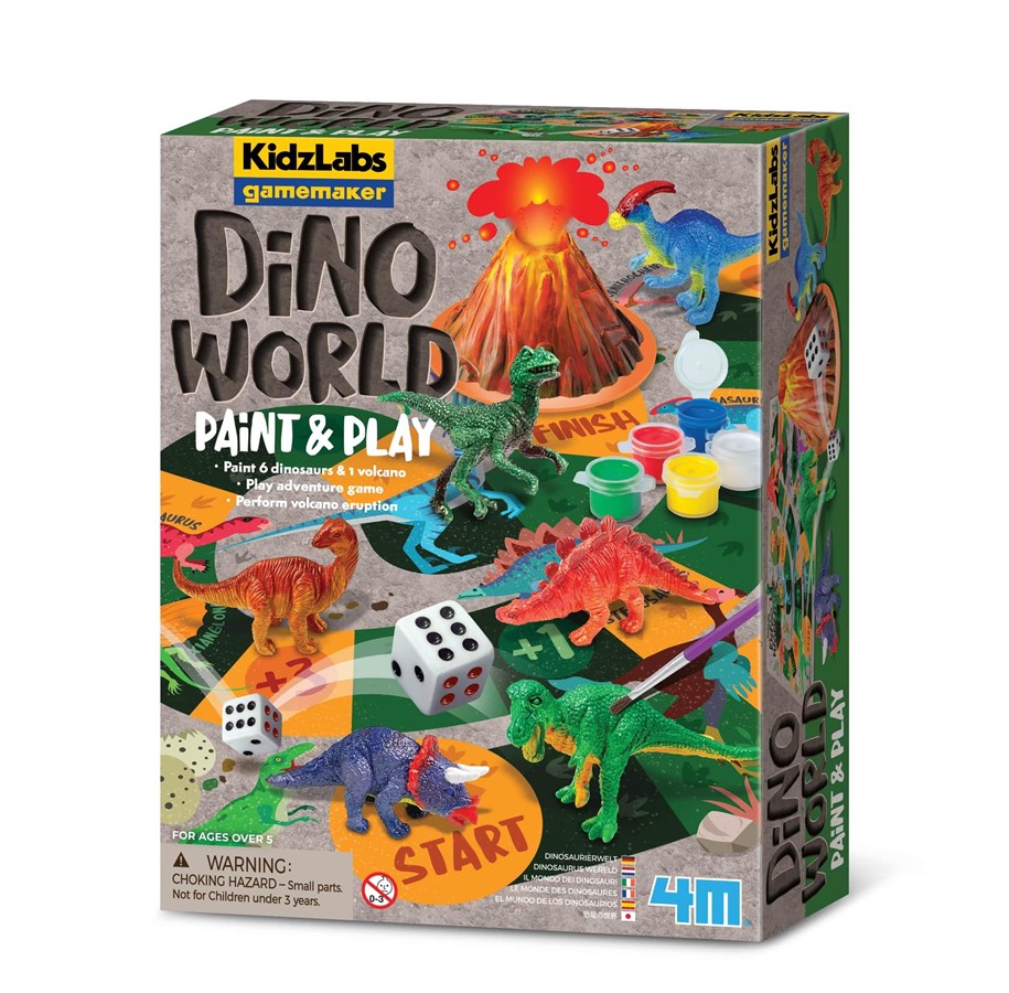 Interaktives Spielzeug (Ardunio und ähnliche) - 4M KidzLabs Gamemaker / Dino World - 4M-03400