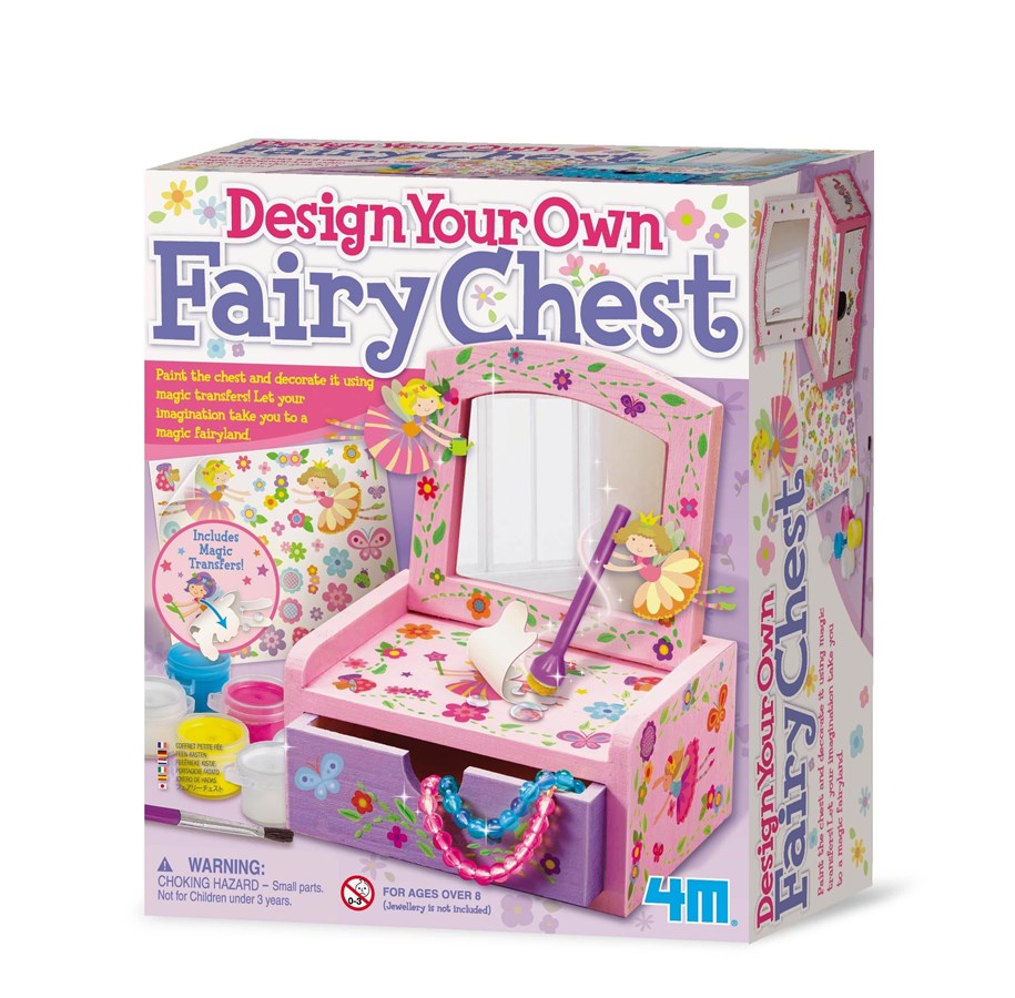 Interaktives Spielzeug (Ardunio und ähnliche) - 4M Design your own fairy chest - 4M-02738