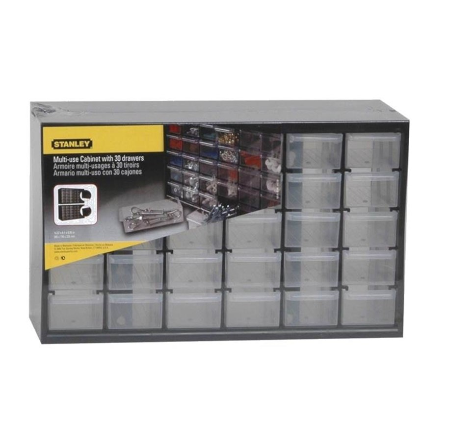 Werkzeugkisten & Aufbewahrungssysteme - Stanley Multi-Purpose Storage Bin With 30 Small Drawers - 1-93-980