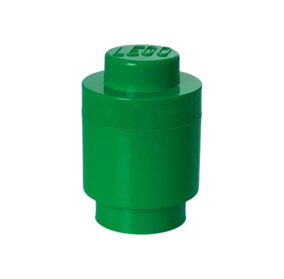 Kinderzimmer - LEGO STORAGE BRICK ROUND - GREEN - 40301734