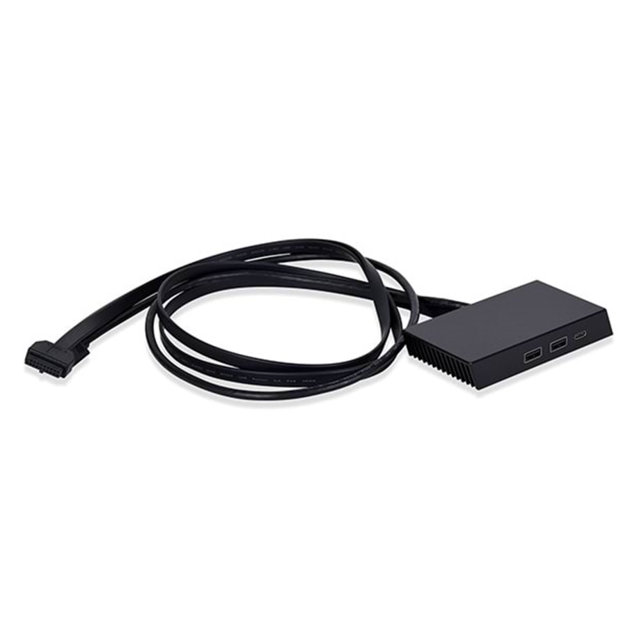 Gehäusezubehör - Lian Li O11 Dynamic Additional I/O Kit - Black - O11DE-3X