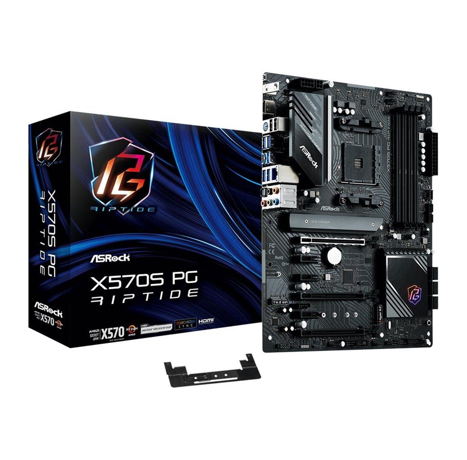 ASRock X570S PG Riptide Mainboard - AMD X570 - AMD AM4 socket 
