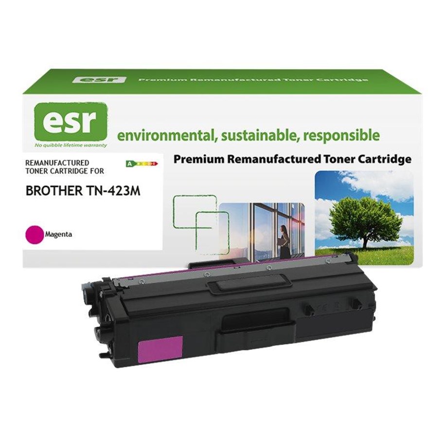 Druckerzubehör - Tinte & Toner - ESR K18063X1 (alternative for: Brother TN423M) Remanufactured - High Capacity - Magenta - K18063X1
