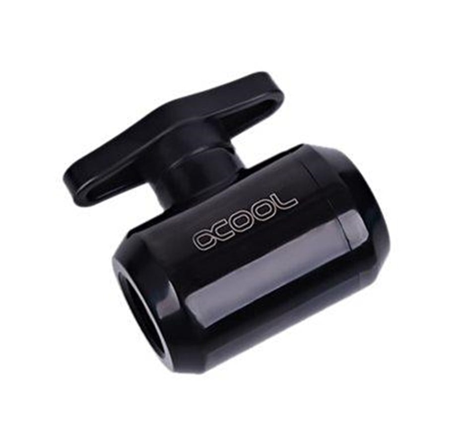 DIY Wasserkühlung - Alphacool Eiszapfen 2-way ball valve G1/4 liquid cooling system manual ball valve - 17142
