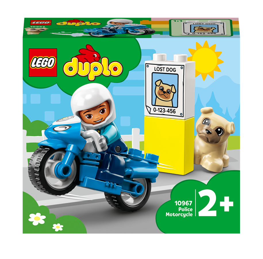 LEGO®  - LEGO DUPLO 10967 Polizeimotorrad - 10967