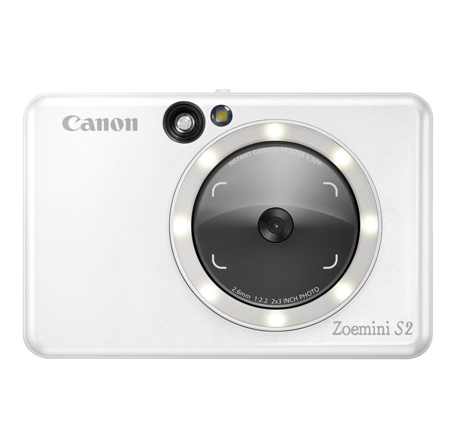Digital Kameras - Canon Zoemini S2 - Pearl White - 4519C007