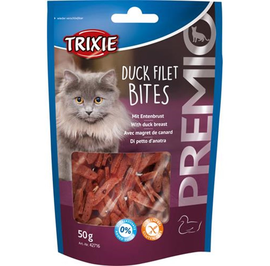Katzen - Trixie PREMIO Duck Filet Bites 50 g - TX42716