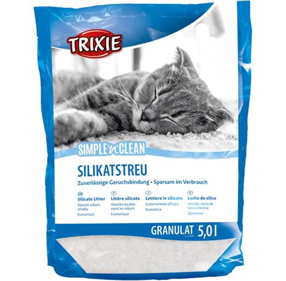 Katzen - Trixie Simple'n'Clean Silikatstreu 5L - TX4026